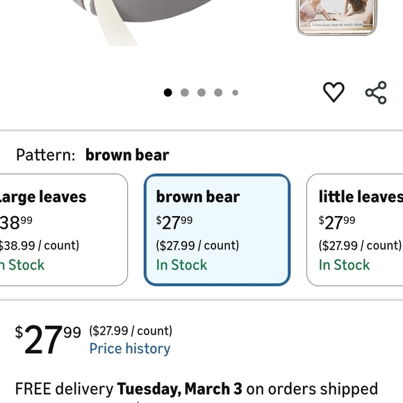 Gray Baby Nest with Animal Print - Picture 2 of 9